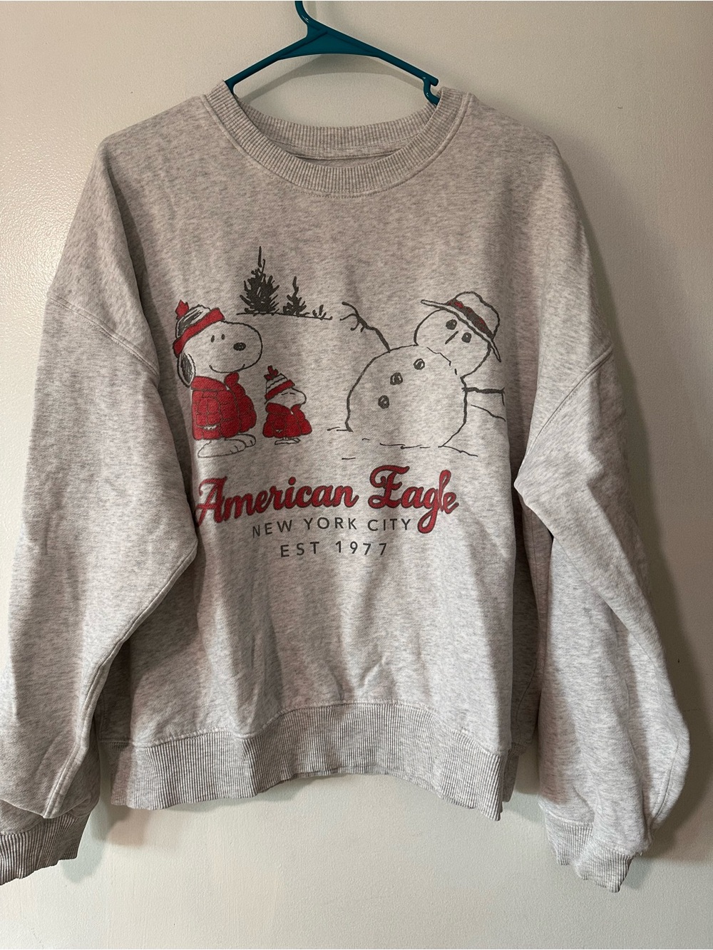 American Eagle Snoopy Crewneck Sweatshirt